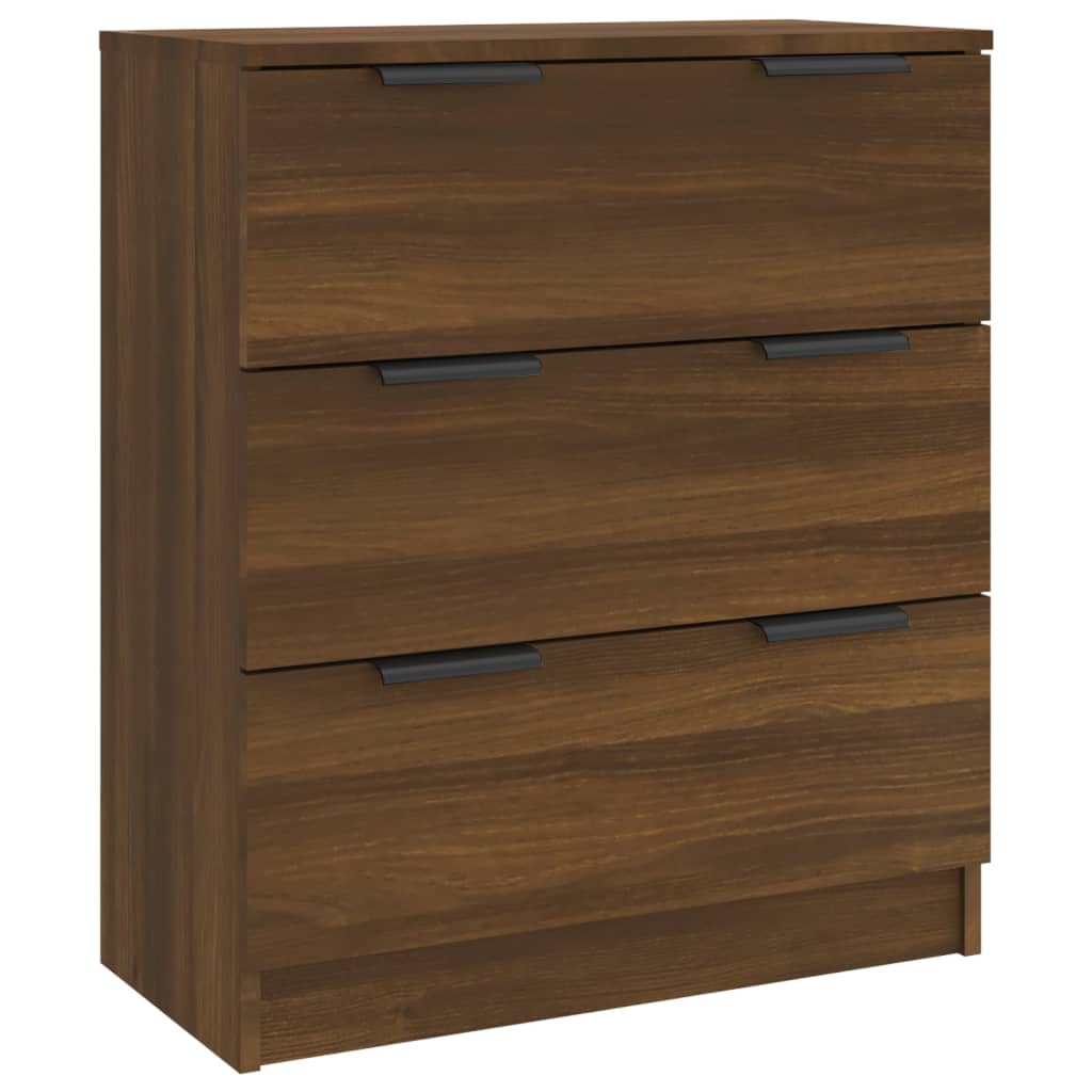 Buffet chêne marron 60x30x70 cm Bois d'ingénierie - XIOS