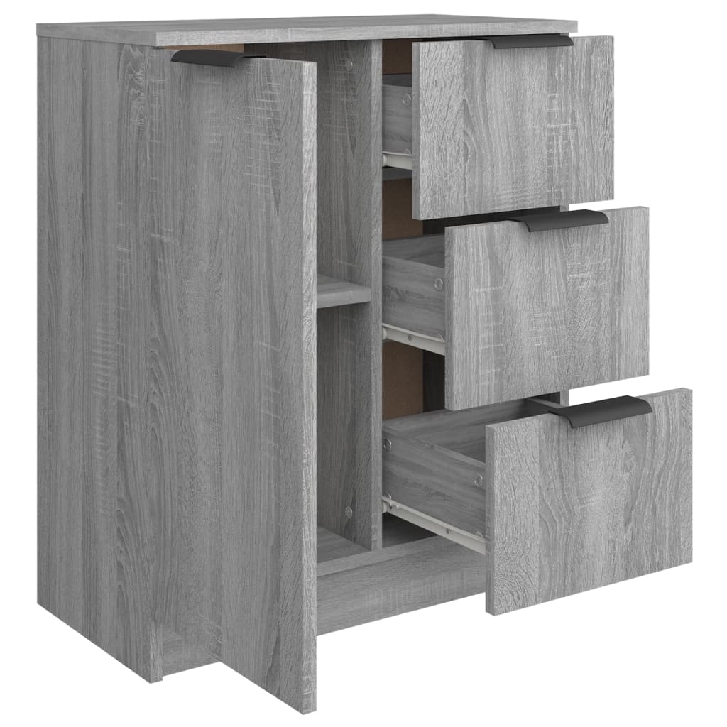 Buffet Sonoma gris 60x30x70 cm Bois d'ingénierie - XIOS
