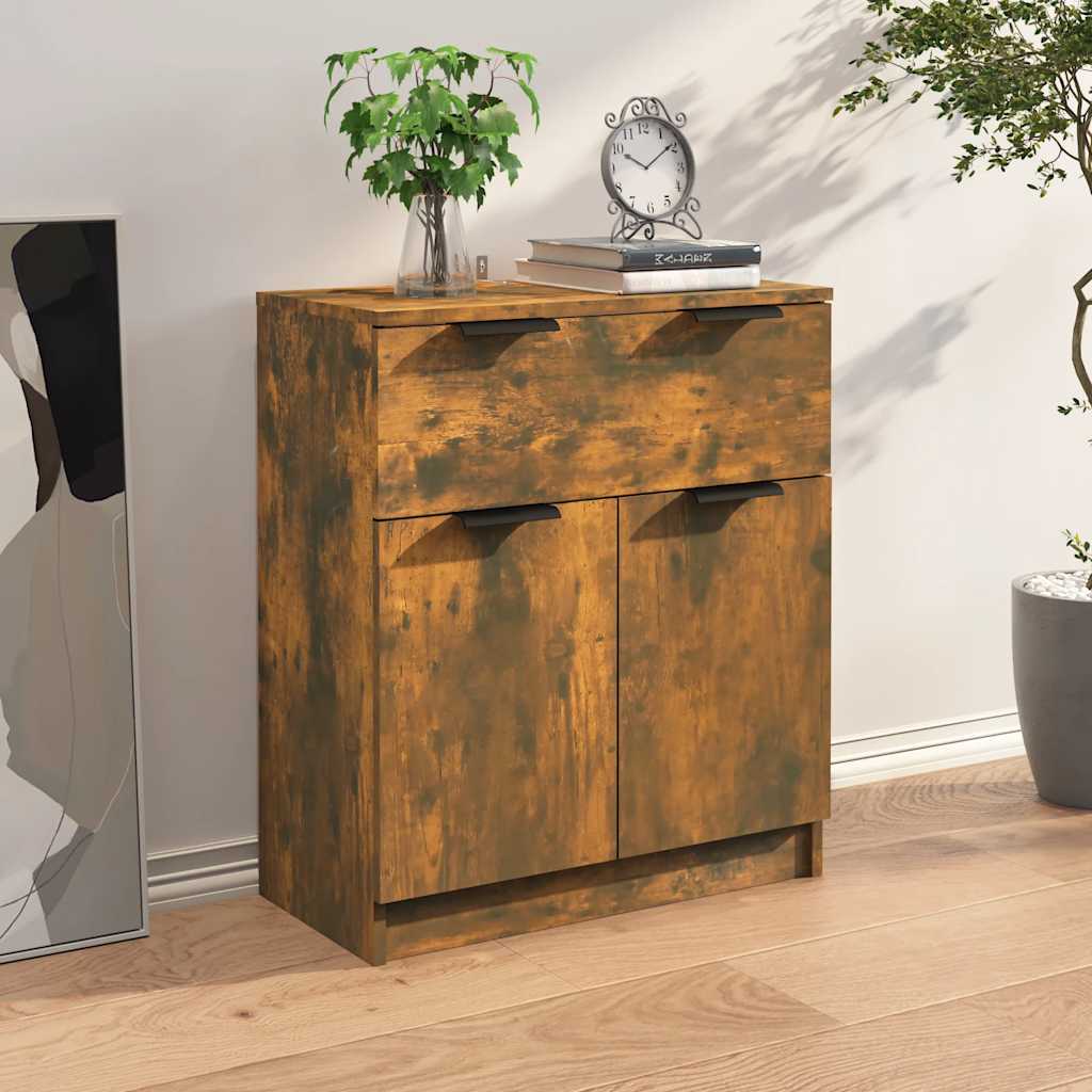 Buffet Chêne fumé 60x30x70 cm Bois d'ingénierie - XIOS