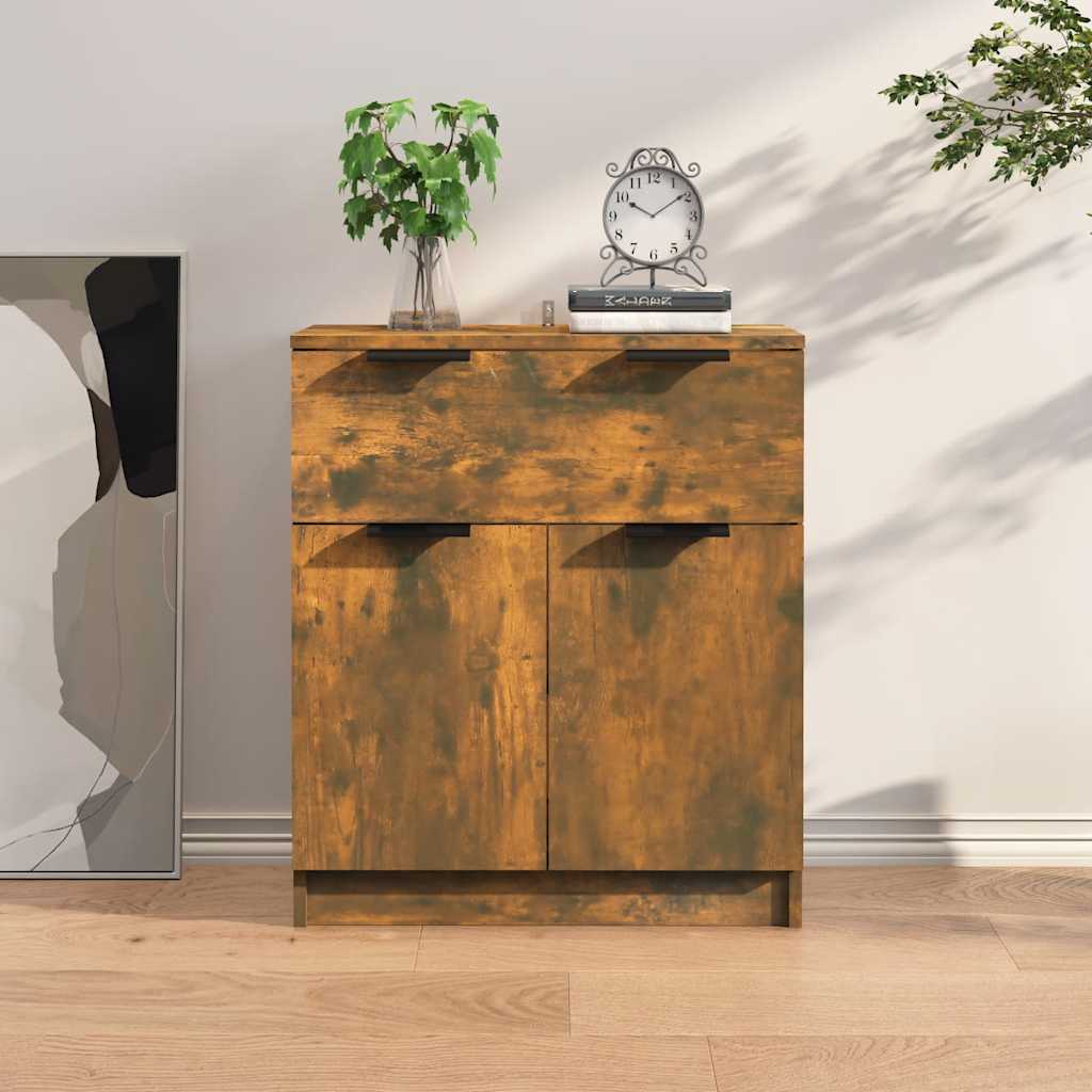 Buffet Chêne fumé 60x30x70 cm Bois d'ingénierie - XIOS