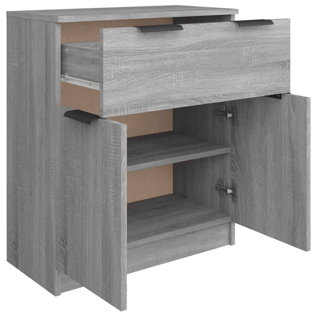 Buffet Sonoma gris 60x30x70 cm Bois d'ingénierie - XIOS
