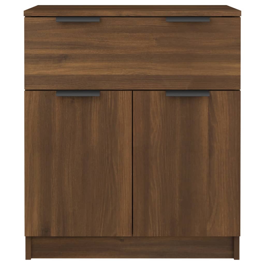 Buffet chêne marron 60x30x70 cm Bois d'ingénierie - XIOS