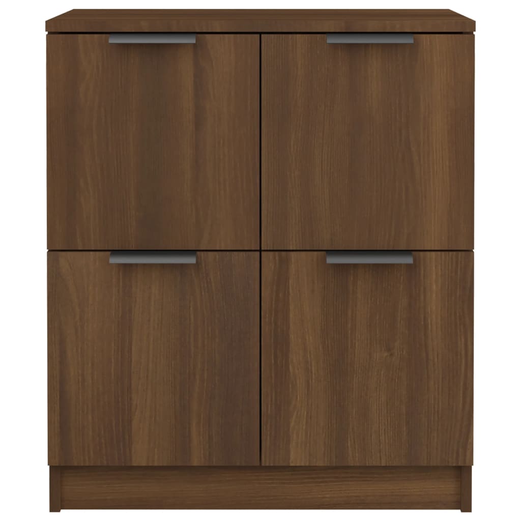 Buffet chêne marron 60x30x70 cm Bois d'ingénierie - XIOS