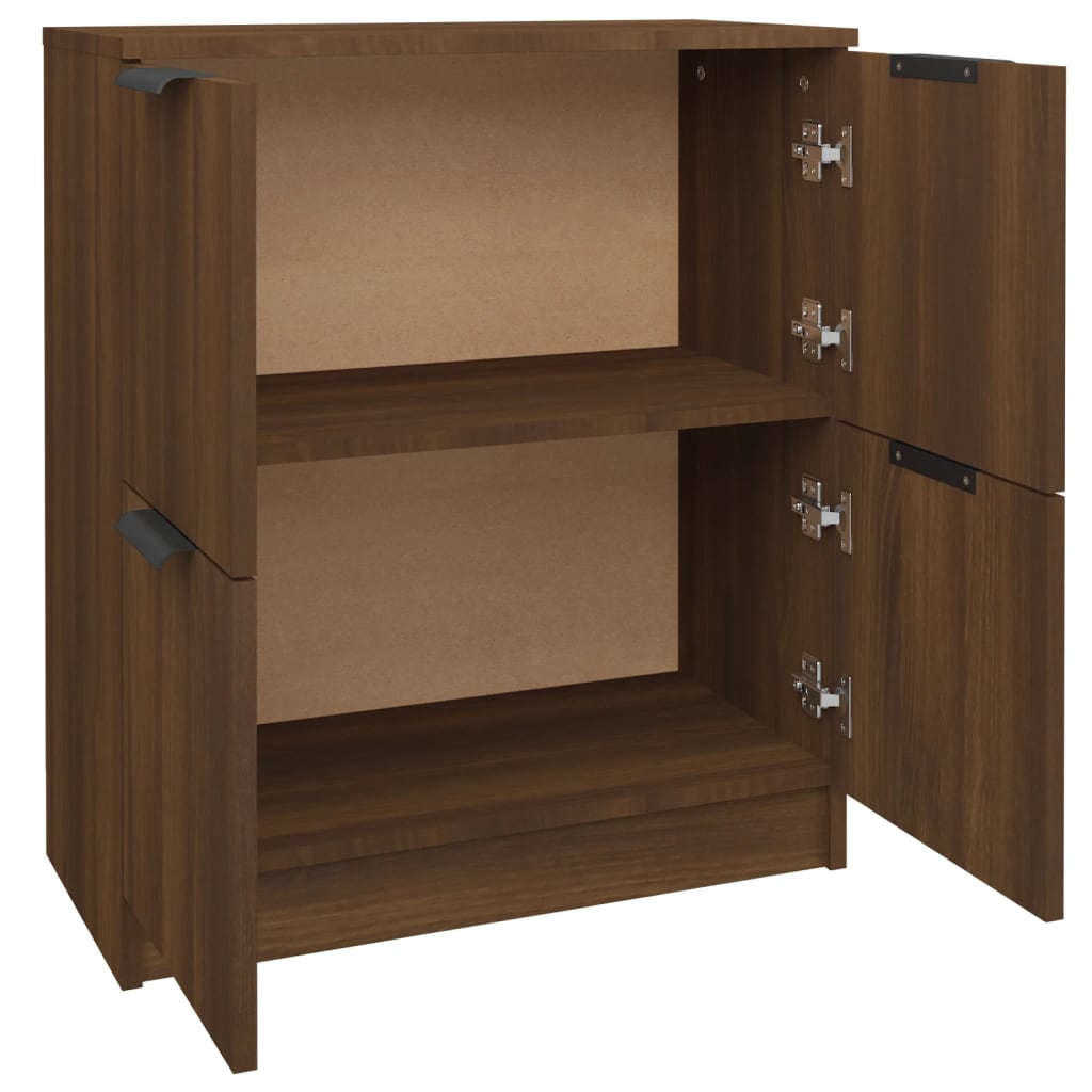Buffet chêne marron 60x30x70 cm Bois d'ingénierie - XIOS