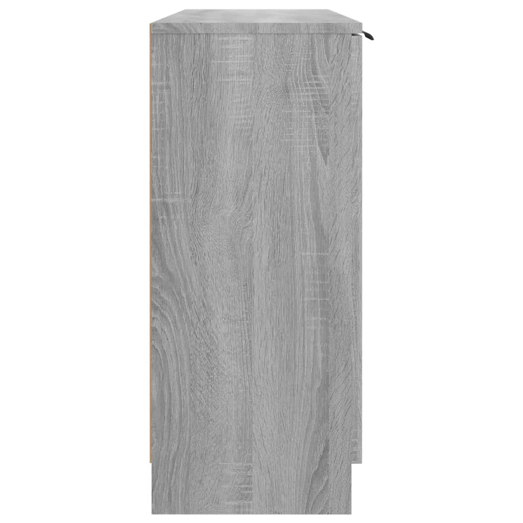 Buffet Sonoma gris 90,5x30x70 cm Bois d'ingénierie - XIOS