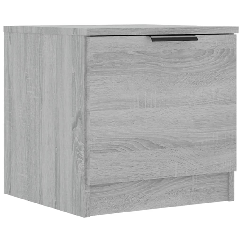 Tables de chevet 2 pcs Sonoma gris 40x39x40 cm - XIOS