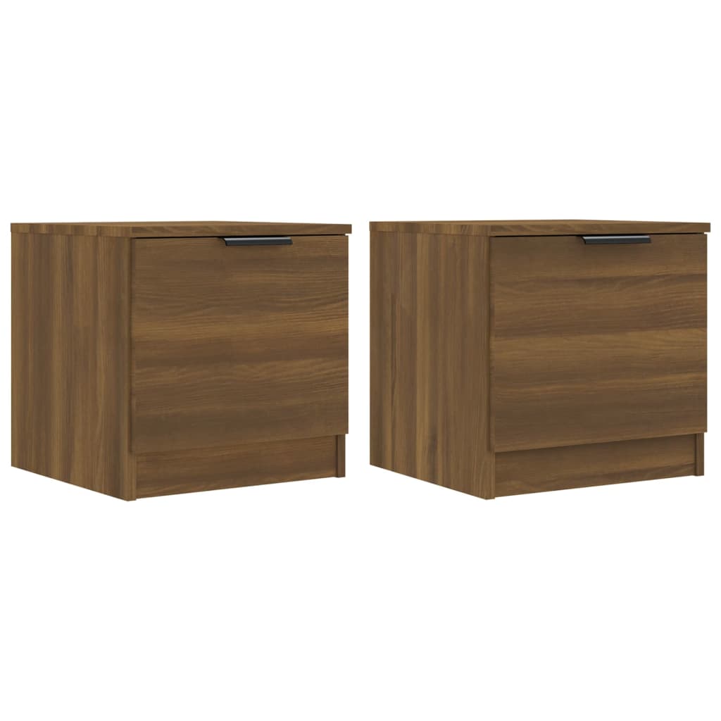 Tables de chevet 2 pcs Chêne marron 40x39x40 cm - XIOS