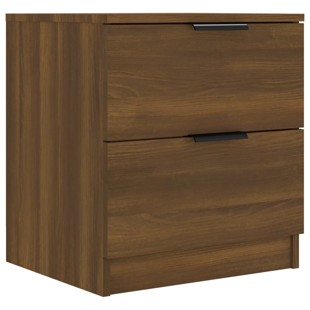 Tables de chevet 2 pcs Chêne marron Bois d'ingénierie - XIOS