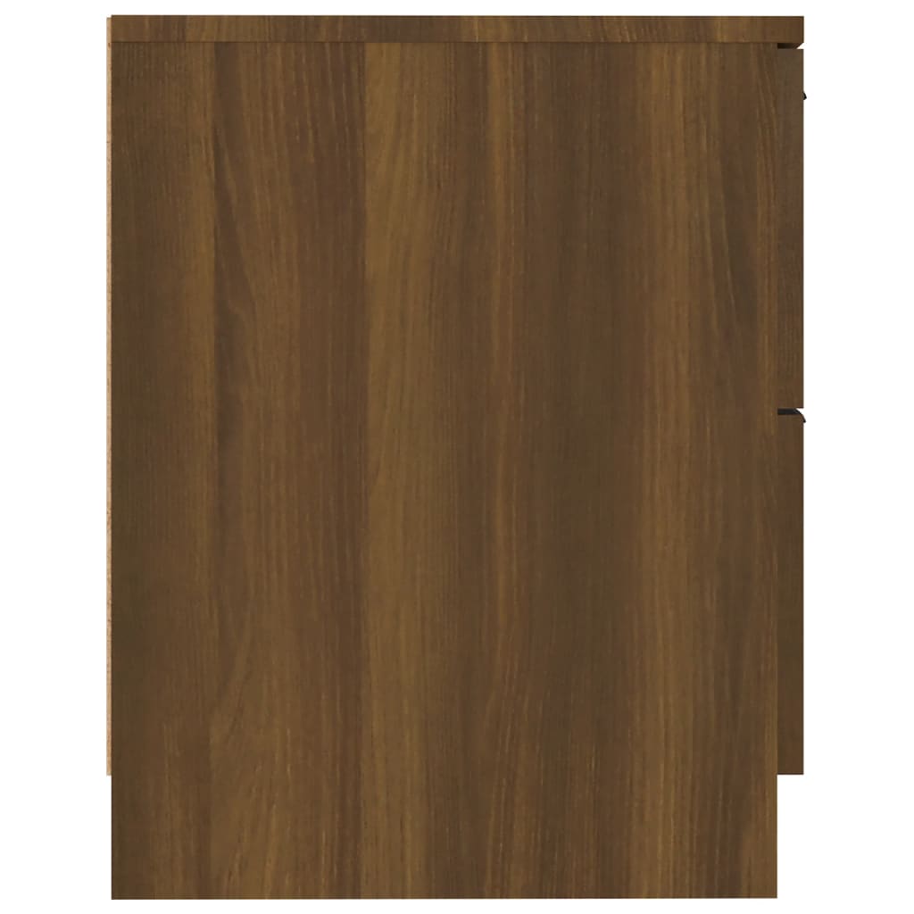 Tables de chevet 2 pcs Chêne marron Bois d'ingénierie - XIOS
