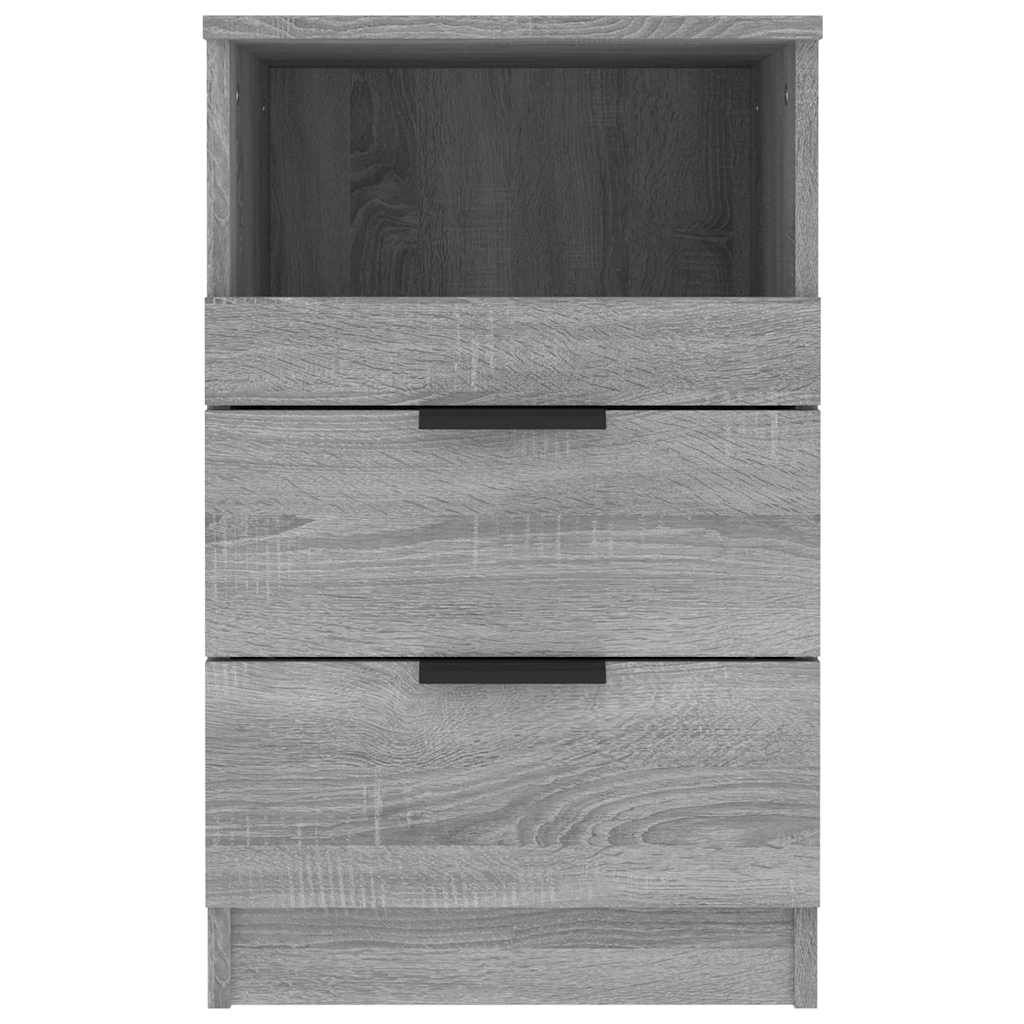 Tables de chevet 2 pcs Sonoma gris Bois d'ingénierie - XIOS