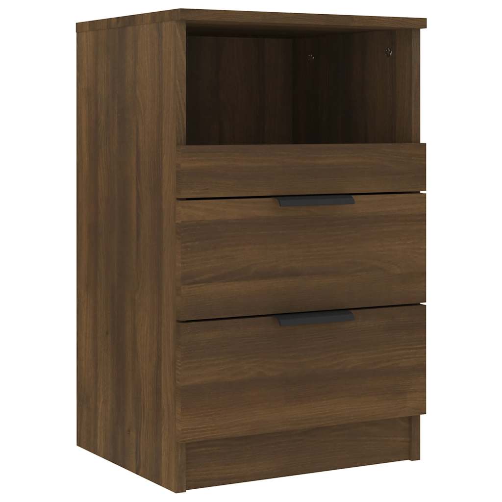 Table de chevet Chêne marron Bois d'ingénierie - XIOS
