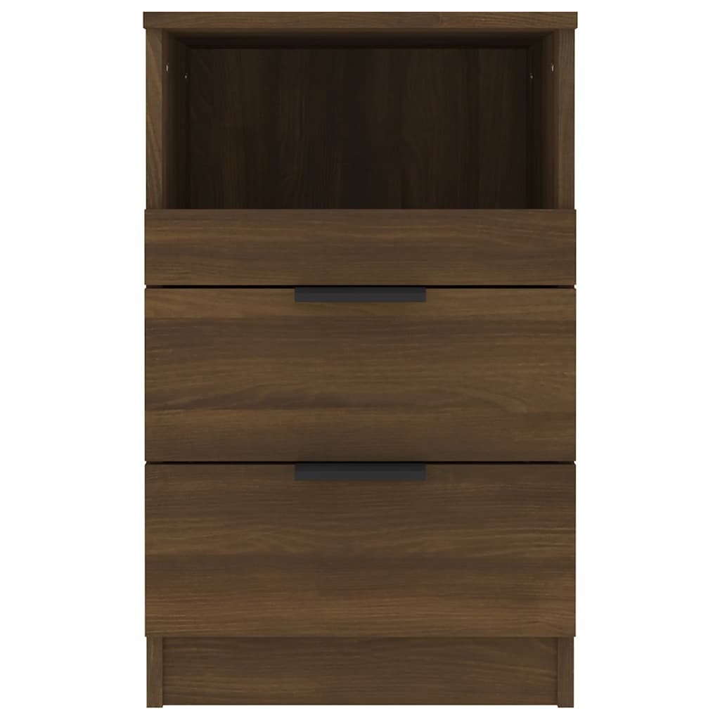 Tables de chevet 2 pcs Chêne marron Bois d'ingénierie - XIOS