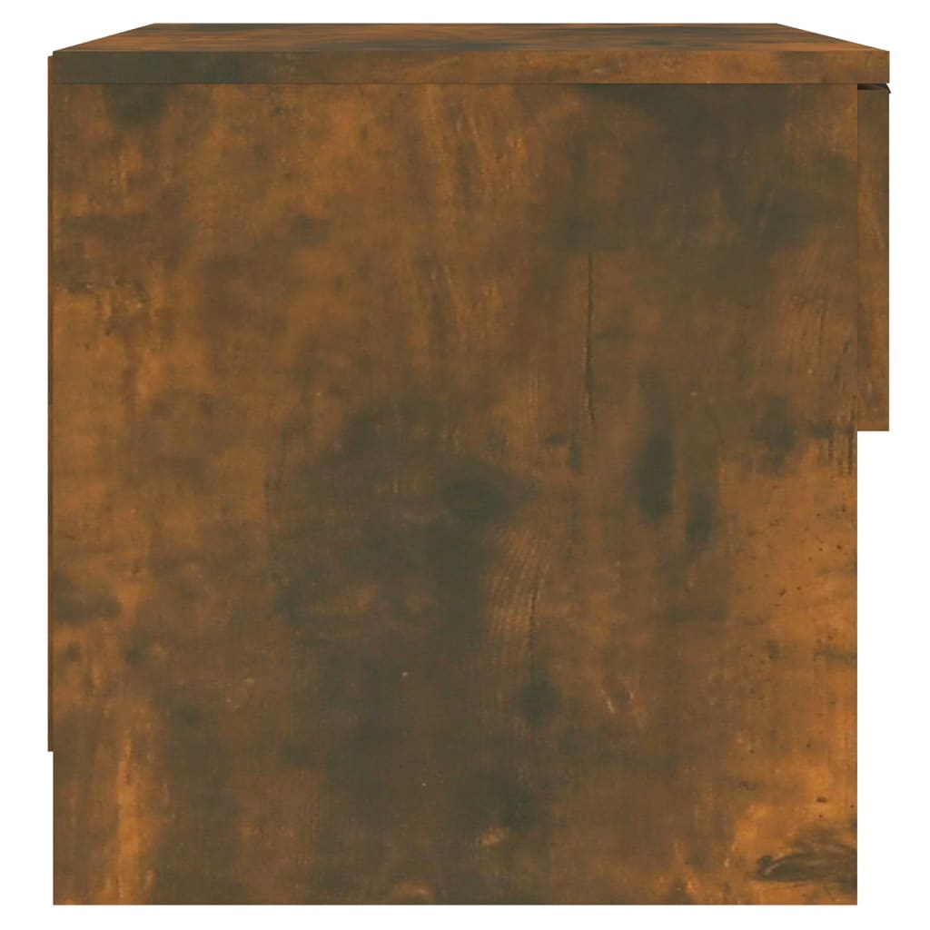 Tables de chevet 2 pcs Chêne fumé Bois d'ingénierie - XIOS