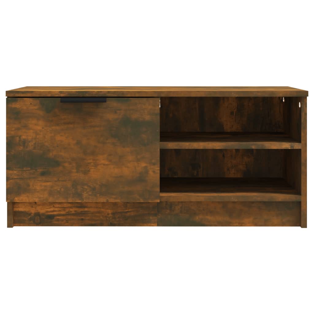 Meubles TV 2 pcs Chêne fumé 80x35x36,5 cm Bois d'ingénierie - XIOS