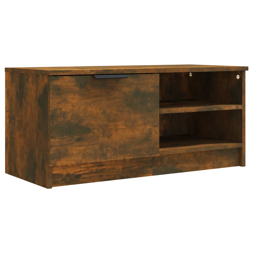 Meubles TV 2 pcs Chêne fumé 80x35x36,5 cm Bois d'ingénierie - XIOS