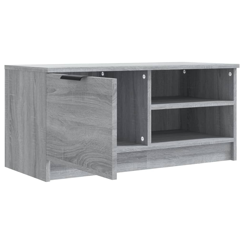 Meuble TV Sonoma gris 80x35x36,5 cm Bois d'ingénierie - XIOS