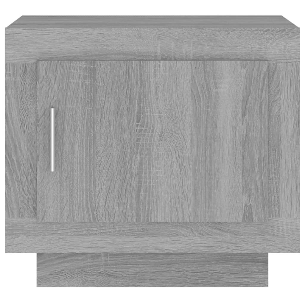 Table basse sonoma gris 51x50x45 cm bois d'ingénierie - XIOS