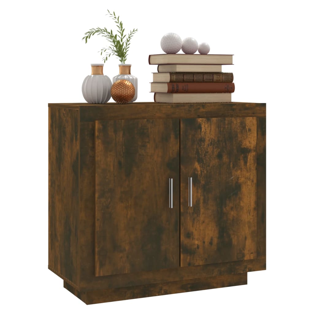 Buffet Chêne fumé 80x40x75 cm Bois d'ingénierie - XIOS