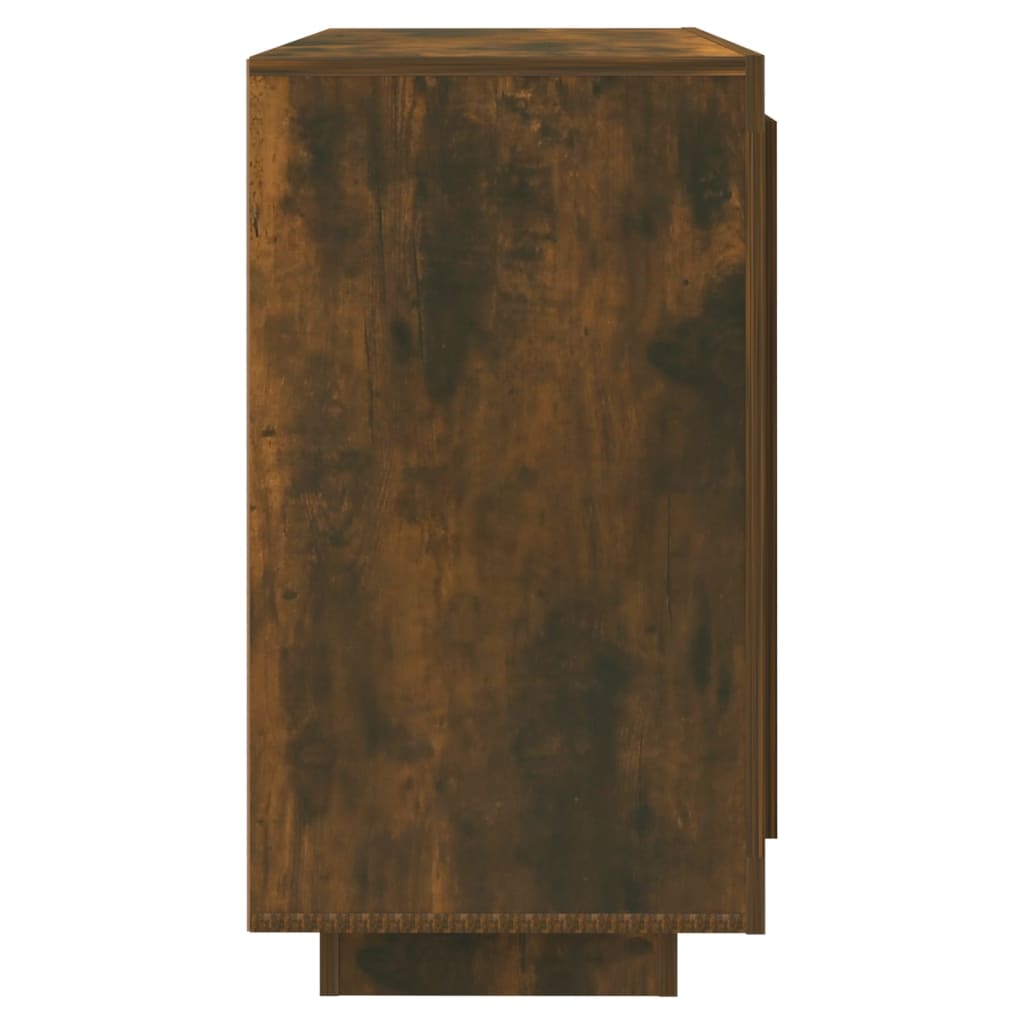 Buffet Chêne fumé 80x40x75 cm Bois d'ingénierie - XIOS