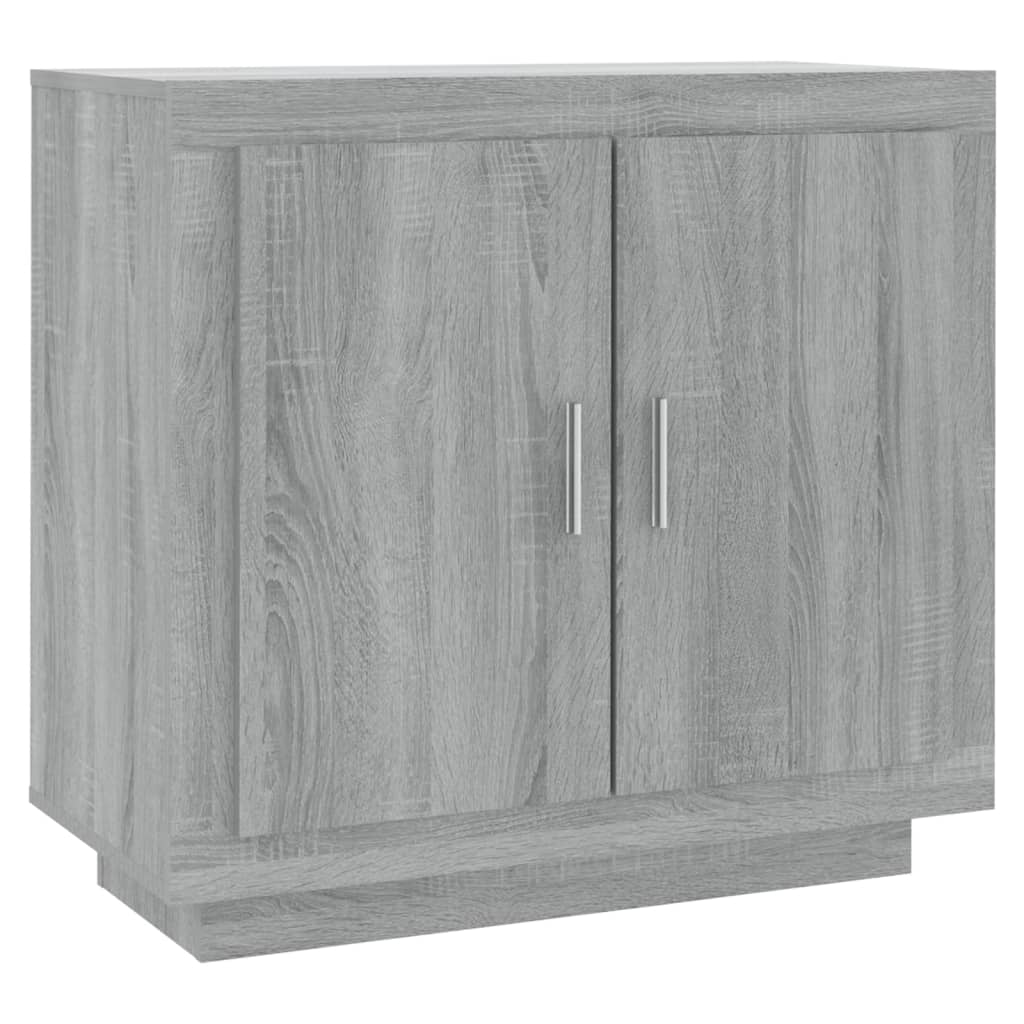 Buffet Sonoma gris 80x40x75 cm Bois d'ingénierie - XIOS