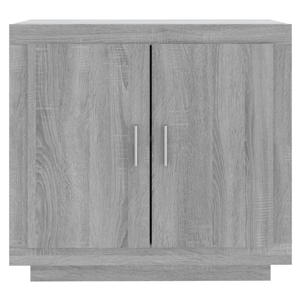 Buffet Sonoma gris 80x40x75 cm Bois d'ingénierie - XIOS