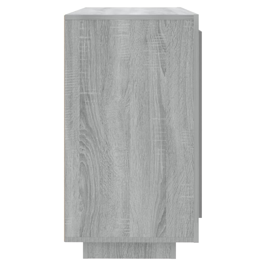 Buffet Sonoma gris 80x40x75 cm Bois d'ingénierie - XIOS