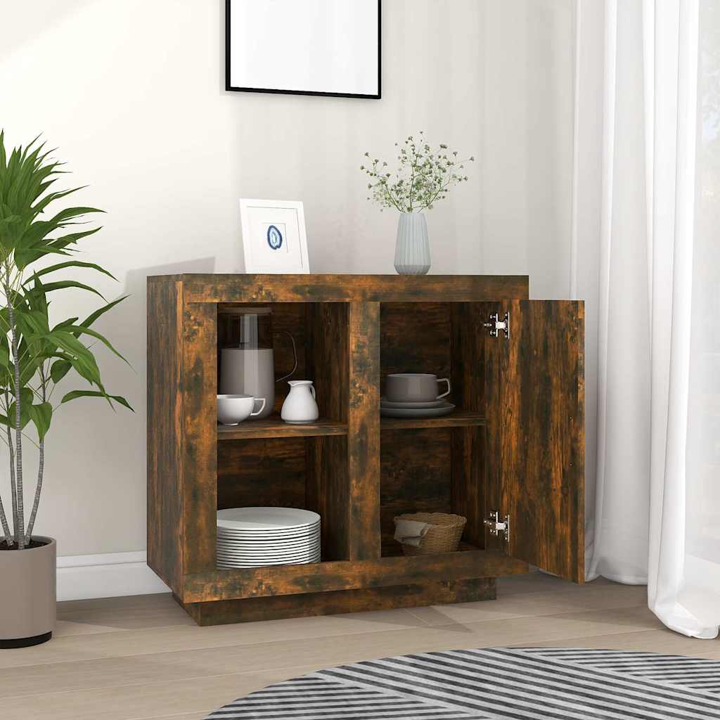 Buffet Chêne fumé 80x40x75 cm - XIOS