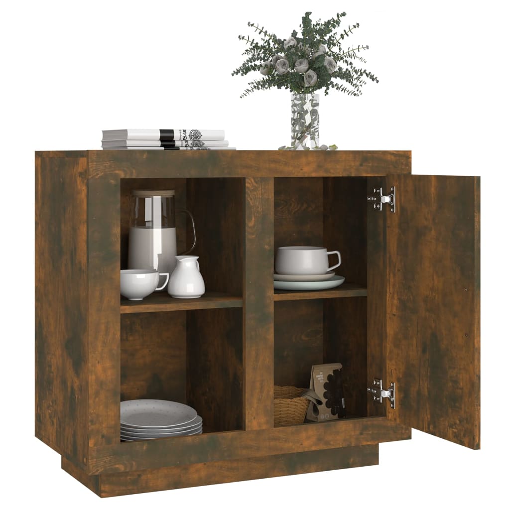 Buffet Chêne fumé 80x40x75 cm - XIOS