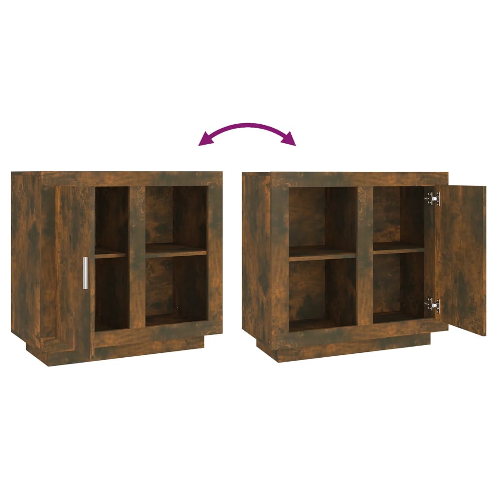Buffet Chêne fumé 80x40x75 cm - XIOS
