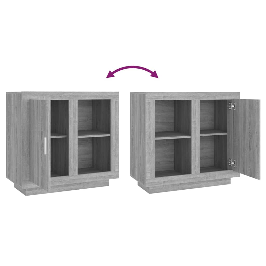 Buffet Sonoma gris 80x40x75 cm