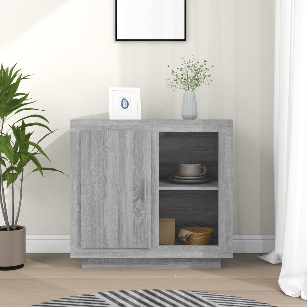 Buffet Sonoma gris 80x40x75 cm