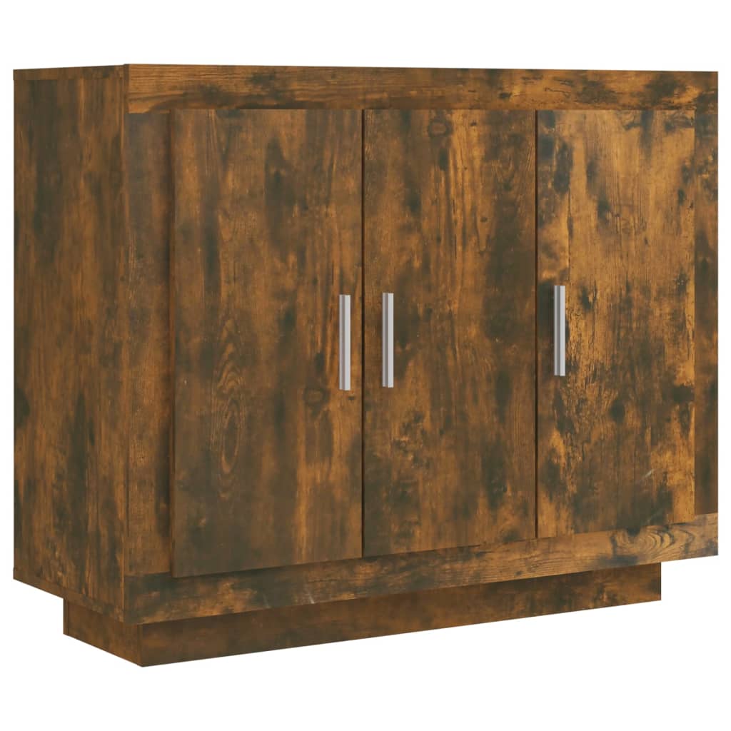 Buffet Chêne fumé 92x35x75 cm Bois d'ingénierie - XIOS