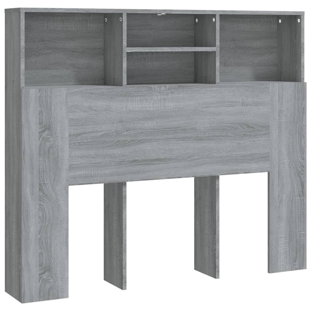 Armoire de tête de lit Sonoma gris 120x19x103,5 cm - XIOS