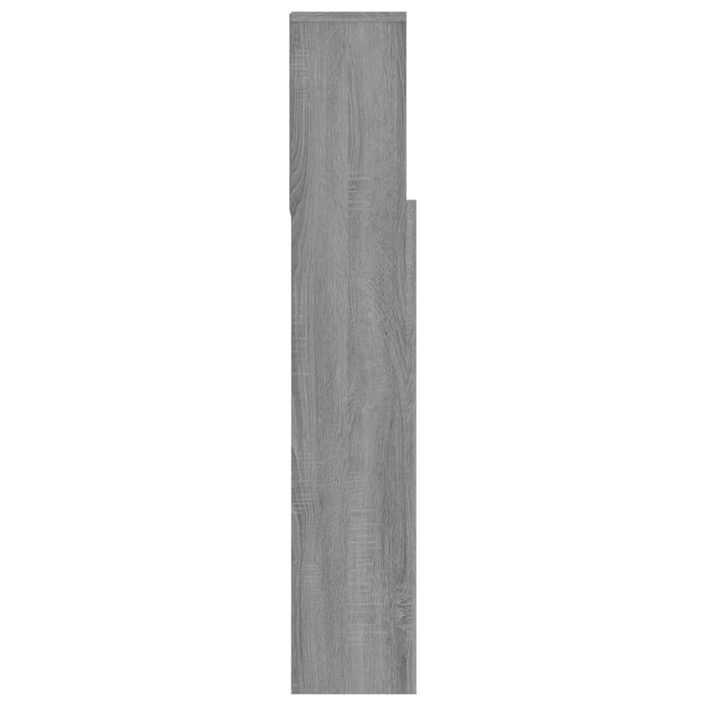 Armoire de tête de lit Sonoma gris 180x19x103,5 cm - XIOS