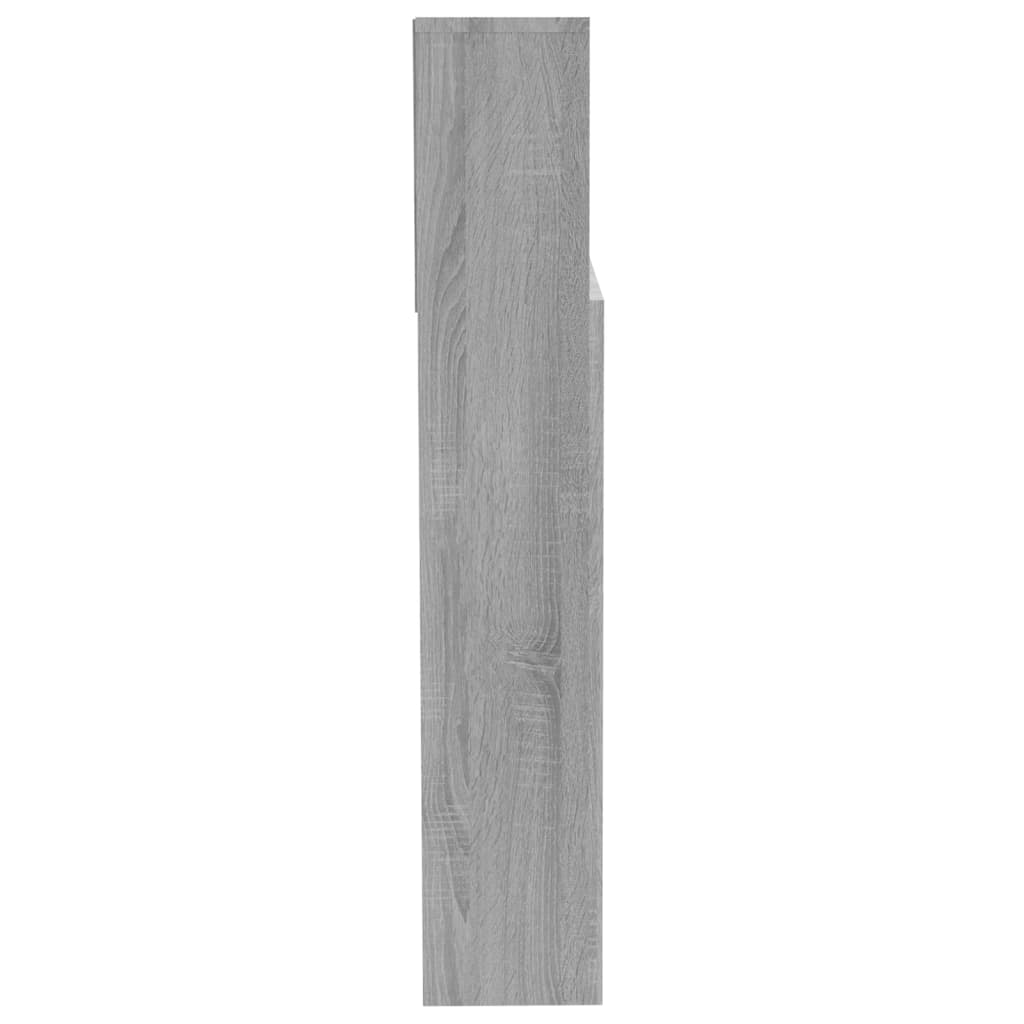 Armoire de tête de lit Sonoma gris 200x19x103,5 cm - XIOS