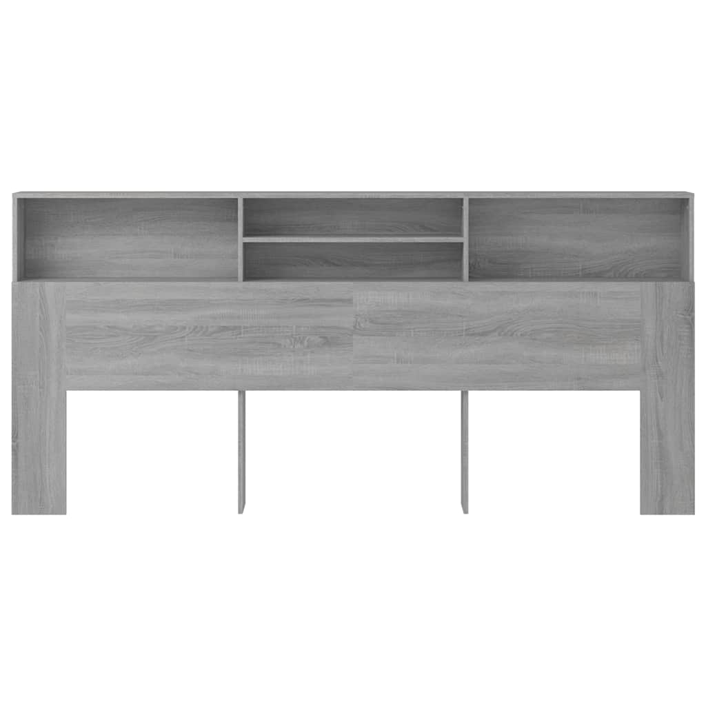 Armoire de tête de lit Sonoma gris 220x19x103,5 cm - XIOS