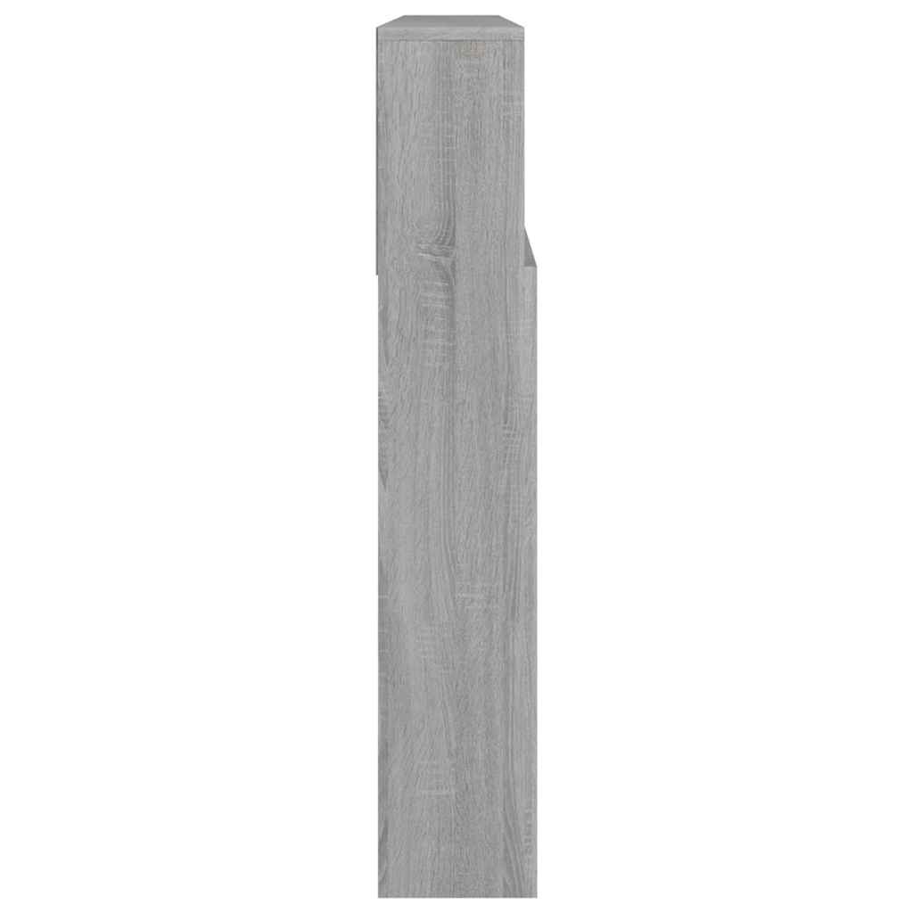 Armoire de tête de lit Sonoma gris 220x19x103,5 cm - XIOS