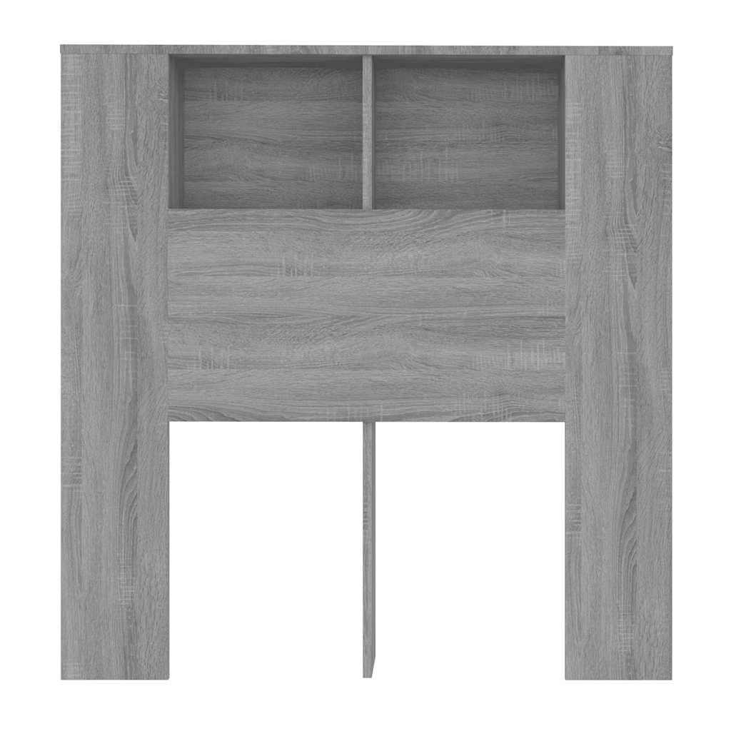 Armoire de tête de lit Sonoma gris 100x18,5x102,5 cm - XIOS