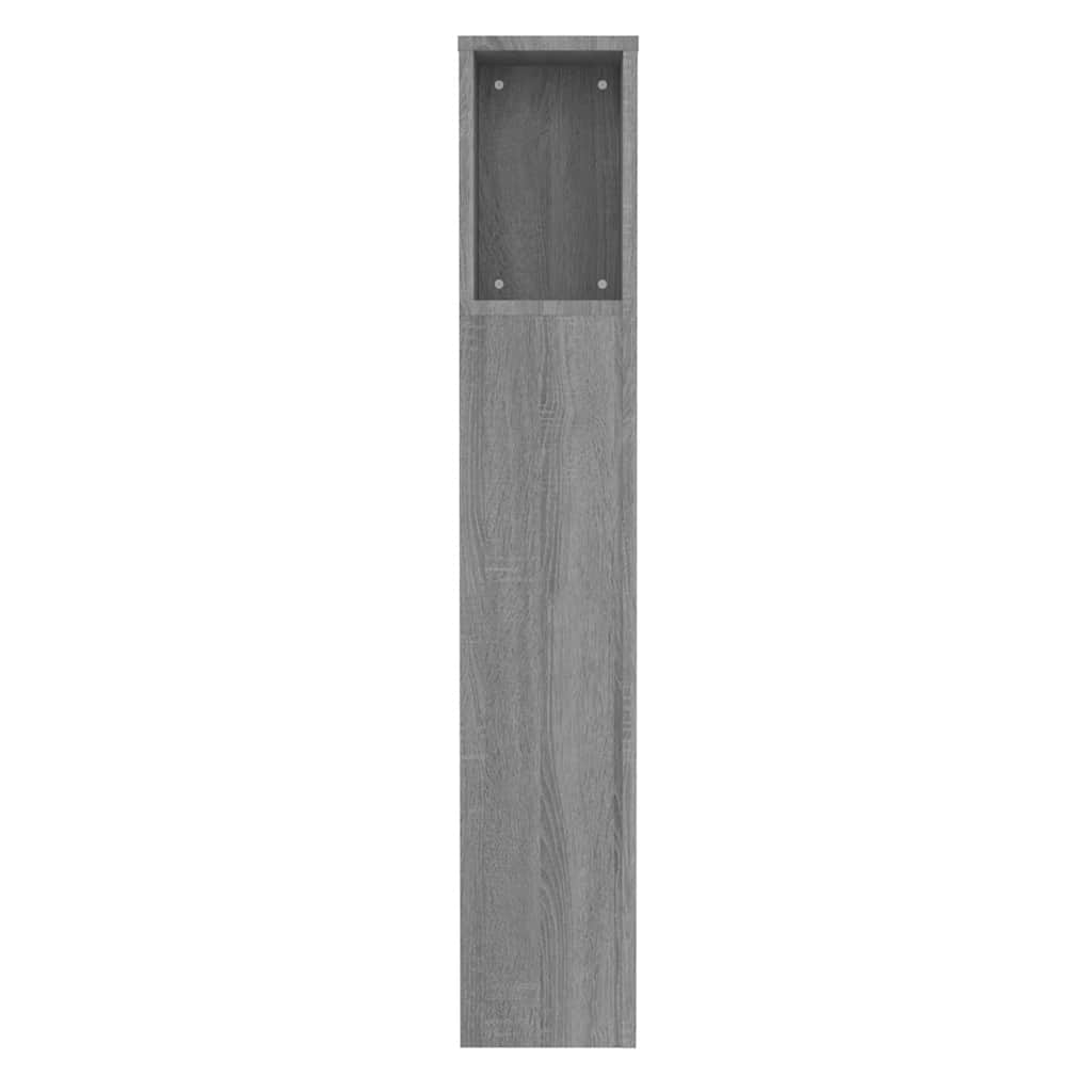 Armoire de tête de lit Sonoma gris 100x18,5x102,5 cm - XIOS