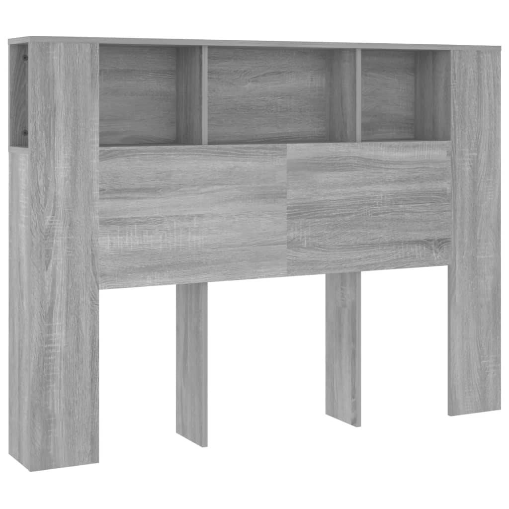 Armoire de tête de lit Sonoma gris 140x18,5x104,5 cm - XIOS