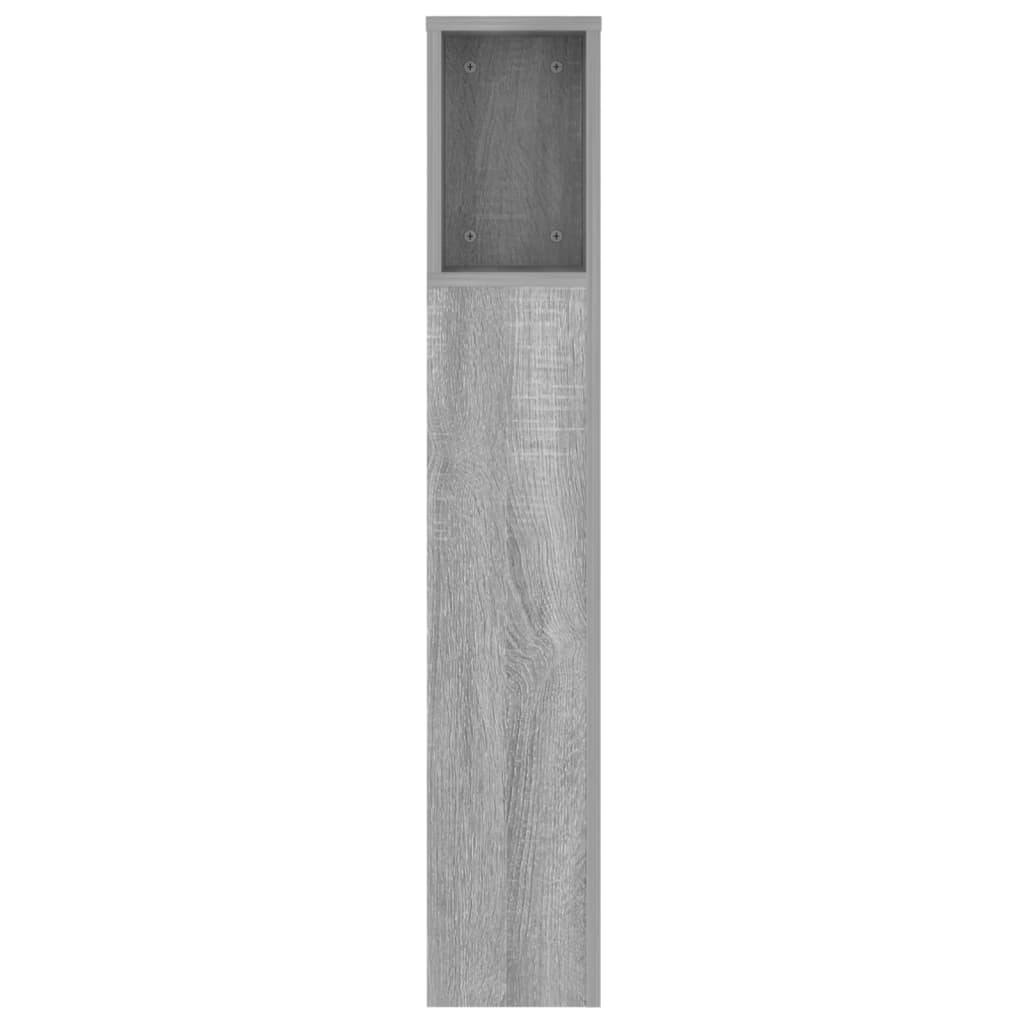 Armoire de tête de lit Sonoma gris 140x18,5x104,5 cm - XIOS