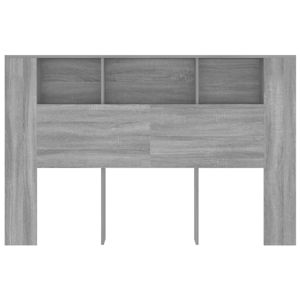 Armoire de tête de lit Sonoma gris 160x18,5x104,5 cm - XIOS