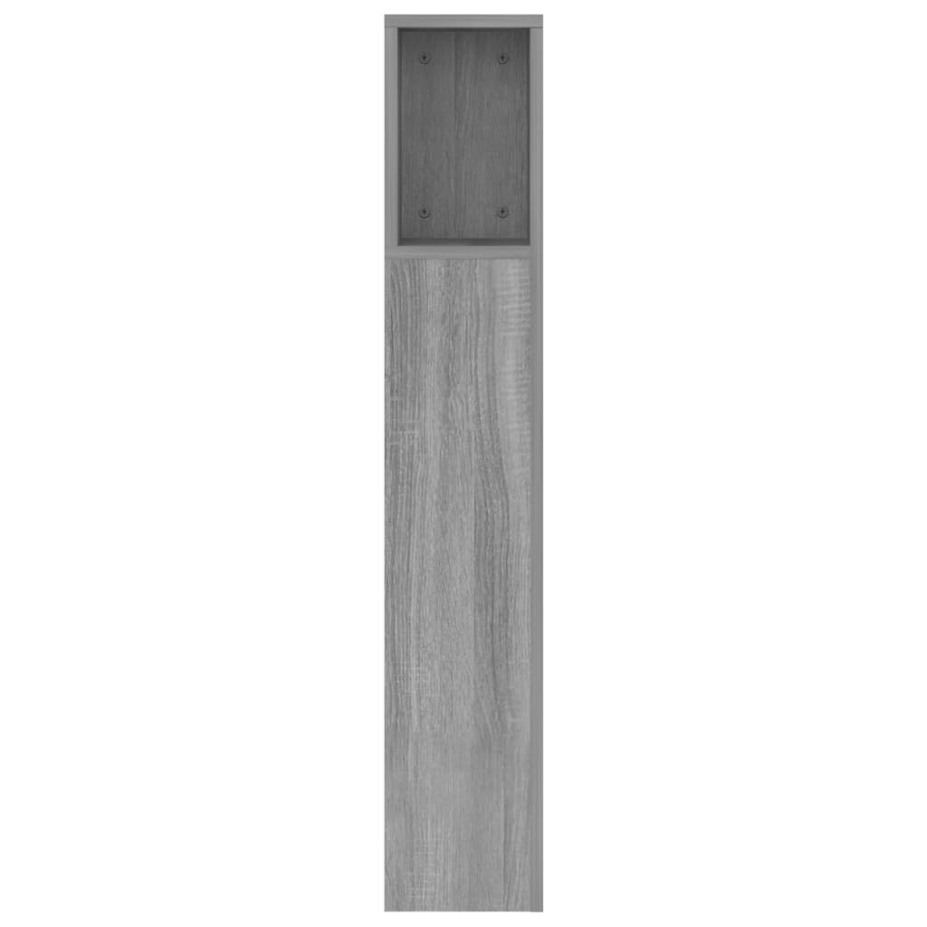 Armoire de tête de lit Sonoma gris 160x18,5x104,5 cm - XIOS