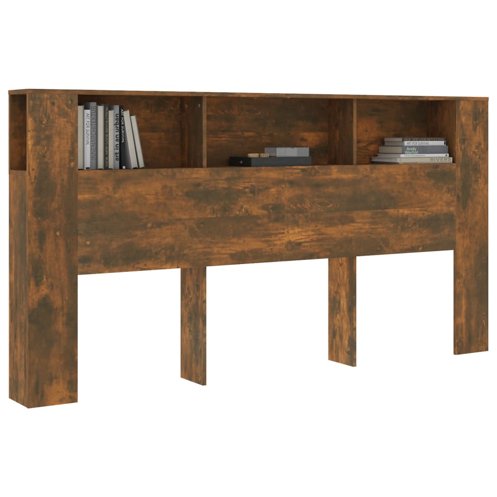 Armoire de tête de lit 200x18,5x104,5 cm bois d'ingénierie - XIOS