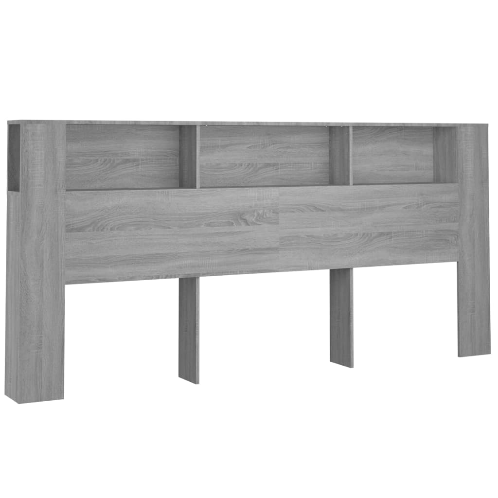 Armoire de tête de lit Sonoma gris 220x18,5x104,5 cm - XIOS