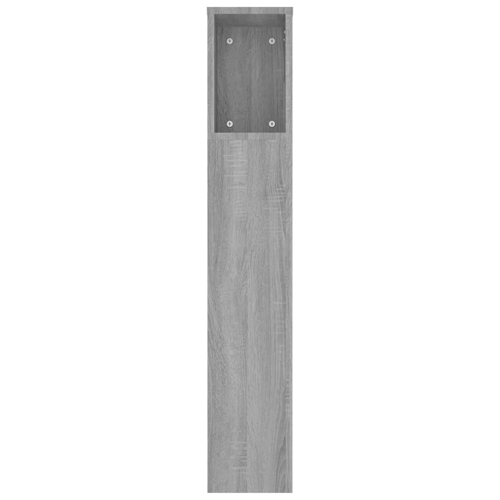 Armoire de tête de lit Sonoma gris 220x18,5x104,5 cm - XIOS