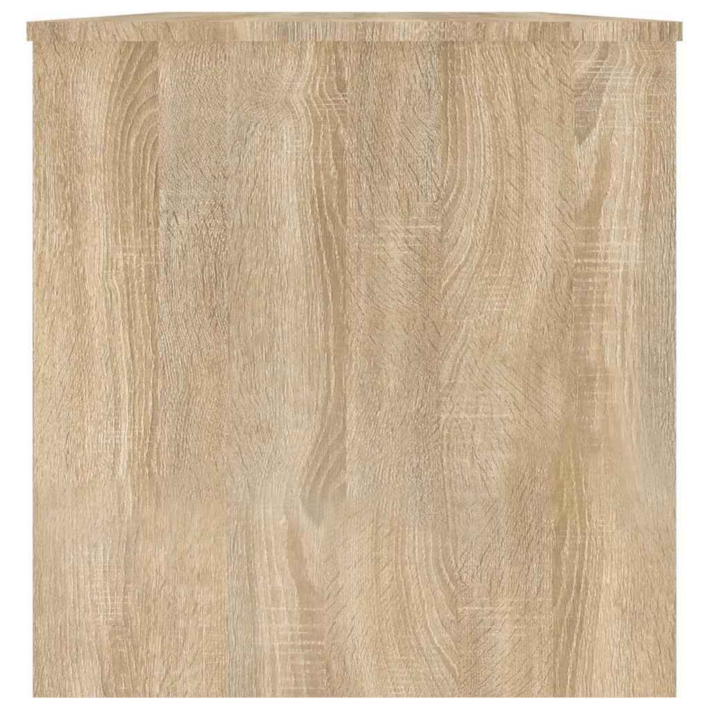 Table basse chêne sonoma 102x50x52,5 cm bois d'ingénierie - XIOS