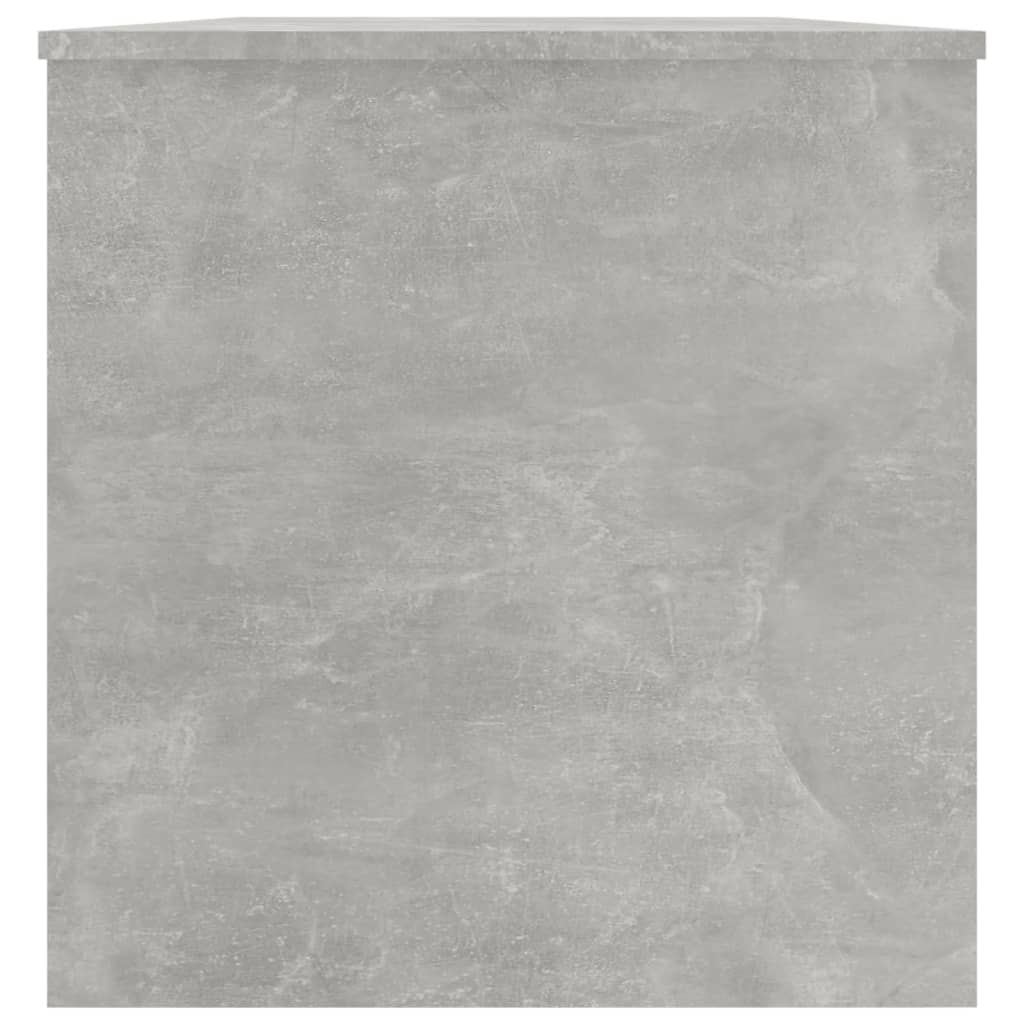 Table basse gris béton 102x50x52,5 cm bois d'ingénierie