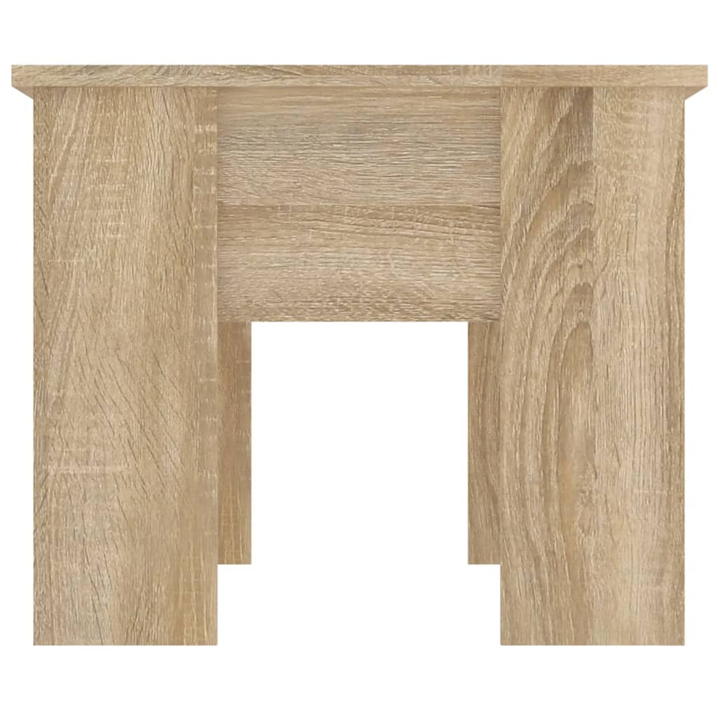 Table basse chêne sonoma 79x49x41 cm bois d'ingénierie - XIOS