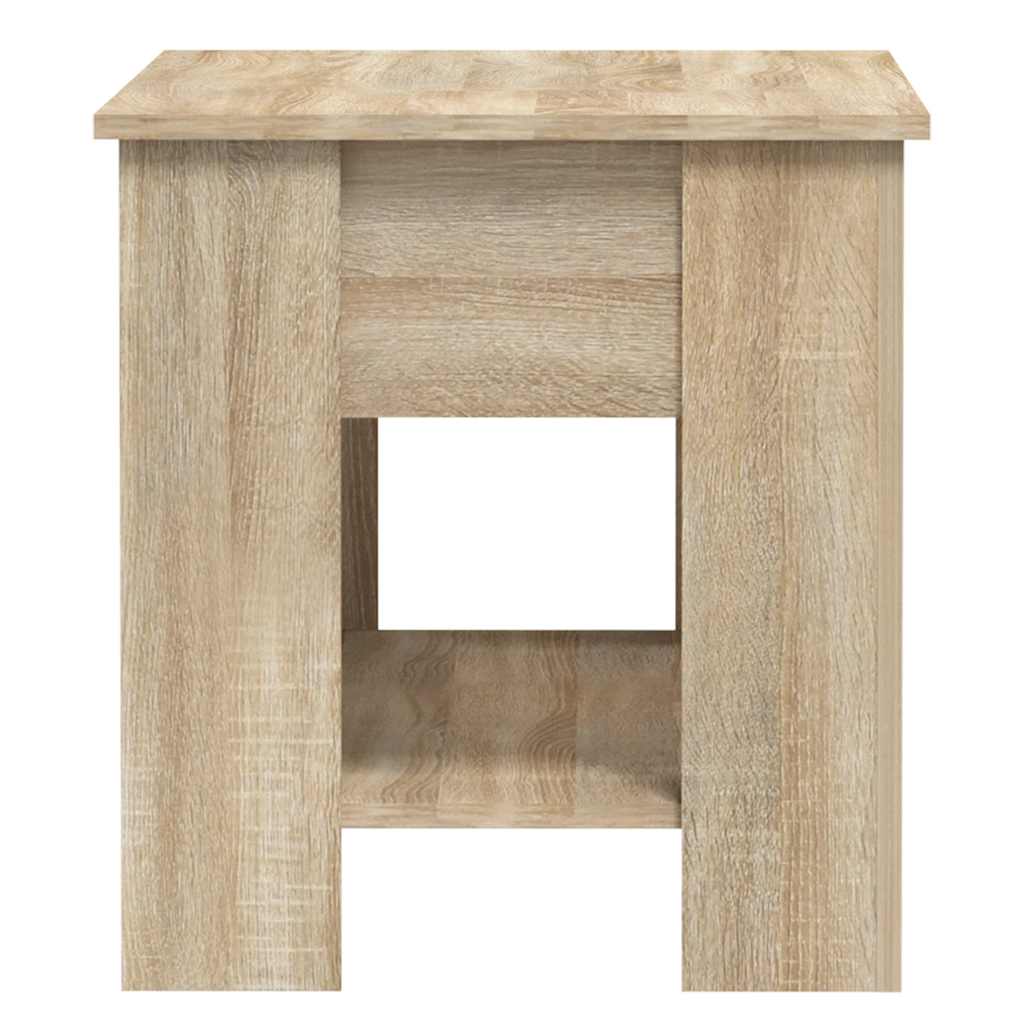Table basse chêne sonoma 101x49x52 cm bois d'ingénierie - XIOS